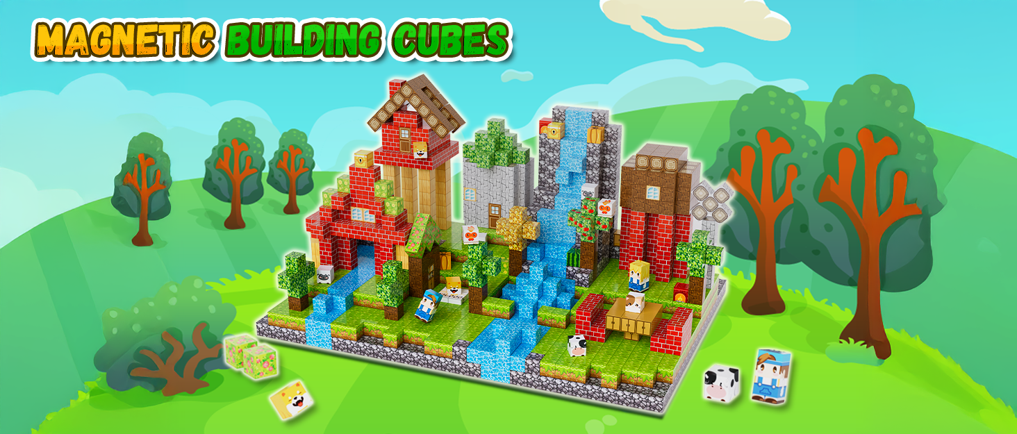 magnetic building cubes