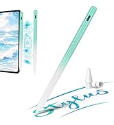 Stylus Pen for iPad 9th Generation Pencil with Palm Rejection, Magnetic QLAYA Pencil for Apple iP...