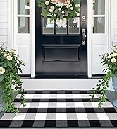 OLANLY Buffalo Plaid Rug 2'4