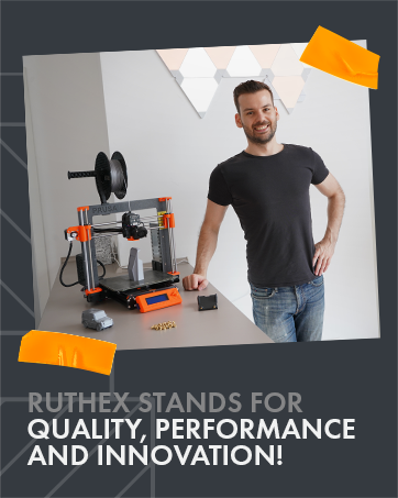 Ruthex mechanical engineering, 3D printing components, thread inserts, 3D printing, insert nut