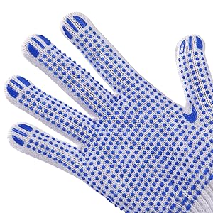 work gloves with dot grips working gloves for men pack cotton work gloves with pvc dots