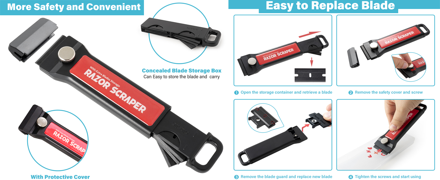 Razor blade Scraper