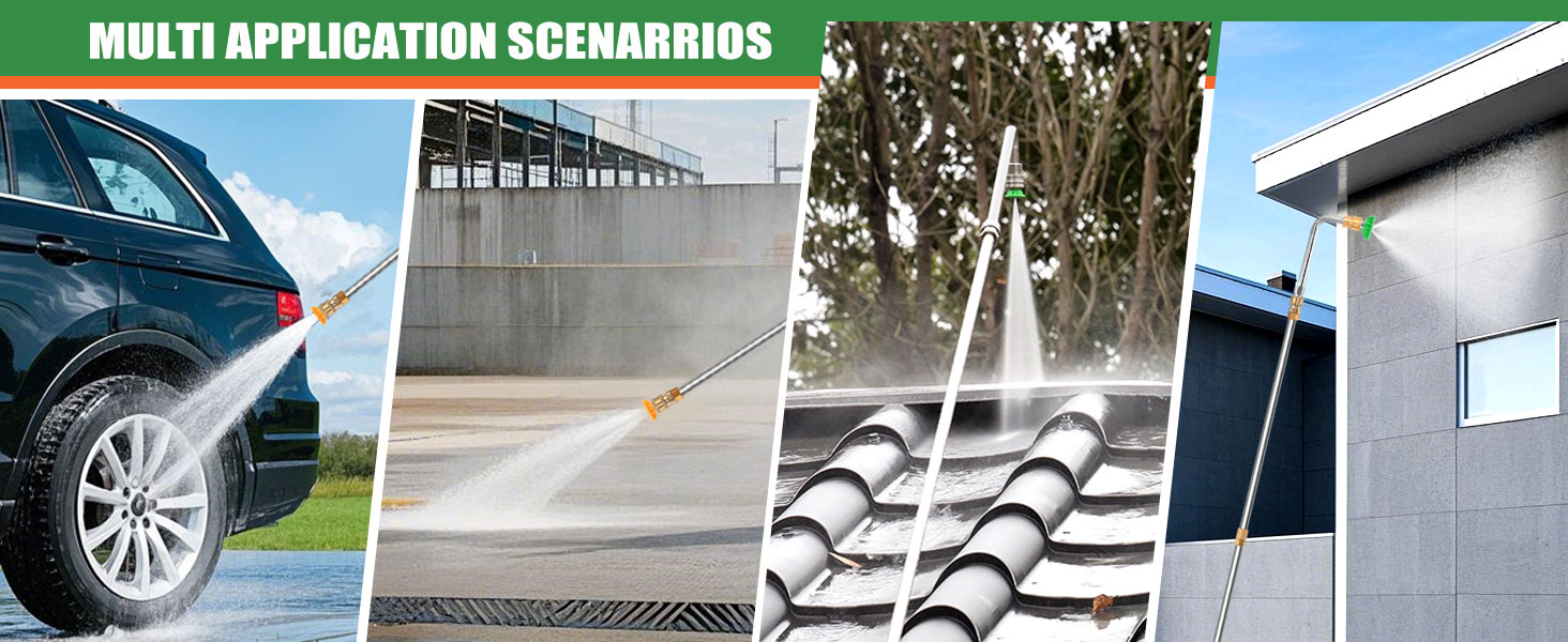 9 FT Pressure Washer Extension Wand