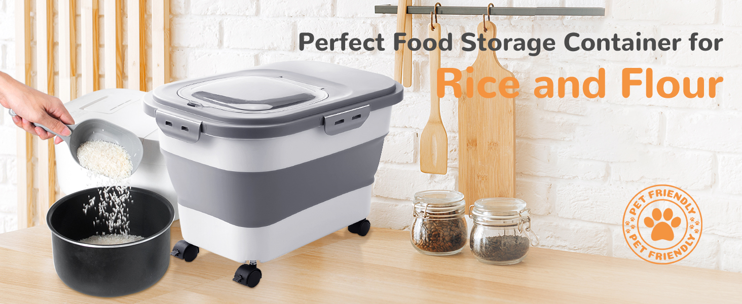 rice storage container