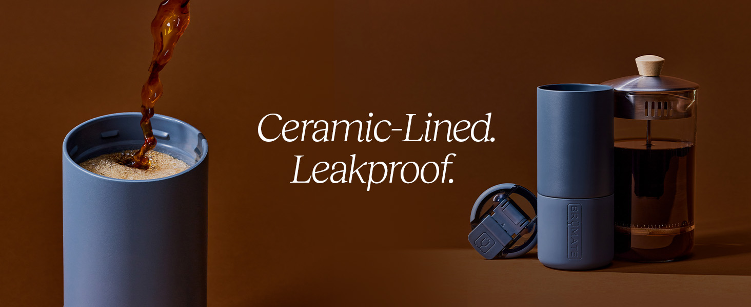 ceramic lined coffee mug