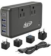 Voltage Converter 220v to 110v Key Power 230W International Power Converter - [for American Hair ...