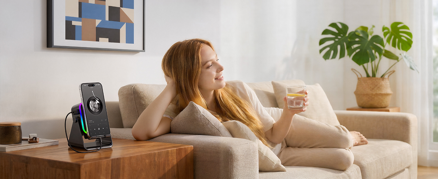 TARKARI Wireless Induction Speaker,