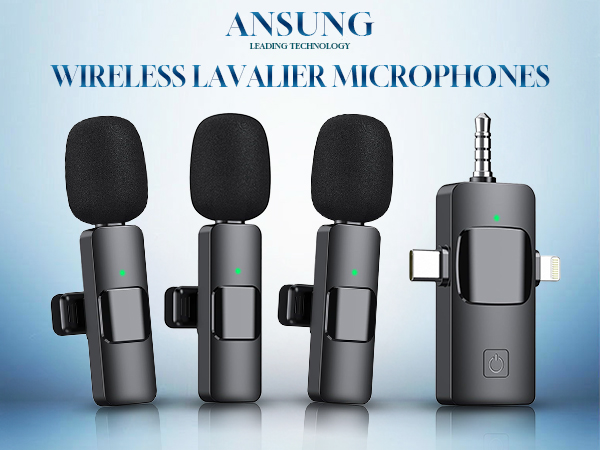 Wireless Lavalier Microphones