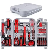 WINNER 156-Piece Delicate All-Purpose Home Tool Kit in Foldable Toolbox, Unisex | Complete and Es...