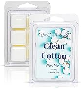 Clean Cotton- Fresh, Calming Cotton Scented Melt- Maximum Scent Wax Cubes/Melts- 1 Pack -2 Ounces...