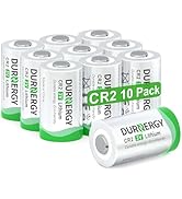 DURNERGY CR2 Battery, CR2 3v Lithium Battery, 10 Pack CR2 Batteries for Rangefinder Battery, CR15...