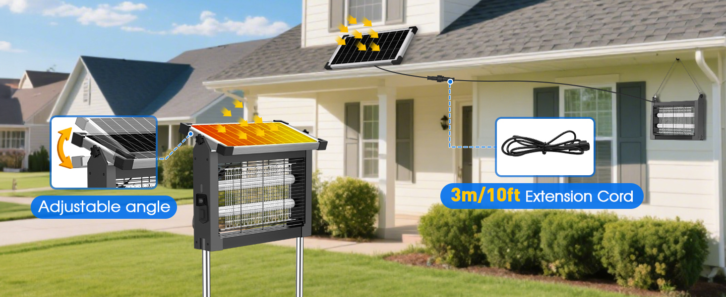 solar fly zapper outdoor