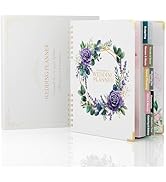 ABC life Wedding Planner Book and Organizer, 10 Sections Notebook Organizer for Bride, Engagement...