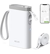 Nelko Label Maker Machine with Tape, P21 Bluetooth Label Printer, Wireless Mini Label Makers with...