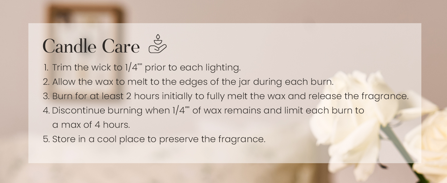 stress relief candle