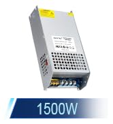 BOSYTRO 12V 125A 1500W DC Switching Power Supply Adapter PSU AC 110V / 220V-DC 12V Transformer Ad...