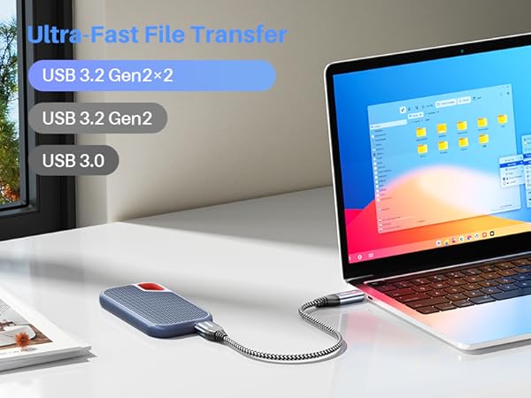 storage devices link cable usb-c