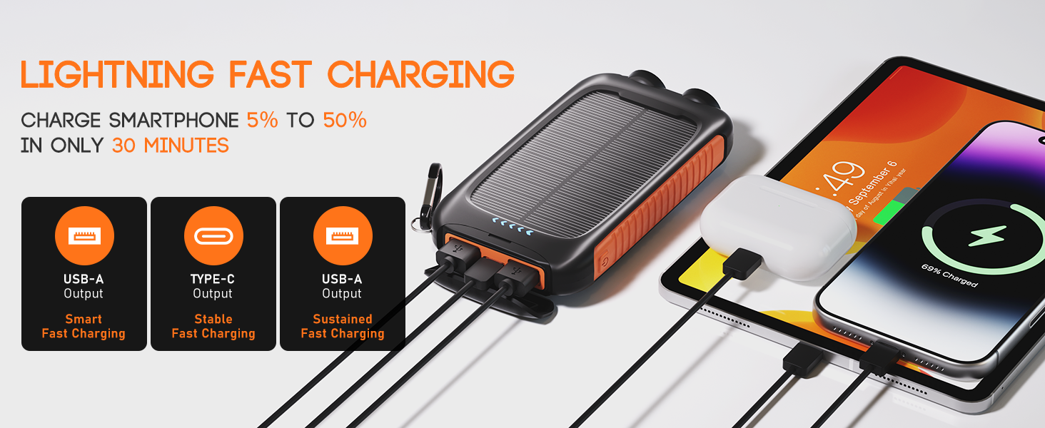 cargador portatil para telefonos charger bank portable charger 200000mah