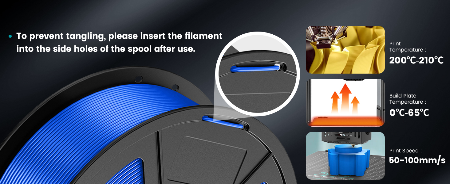 sunlu pla filament 3d printer filament