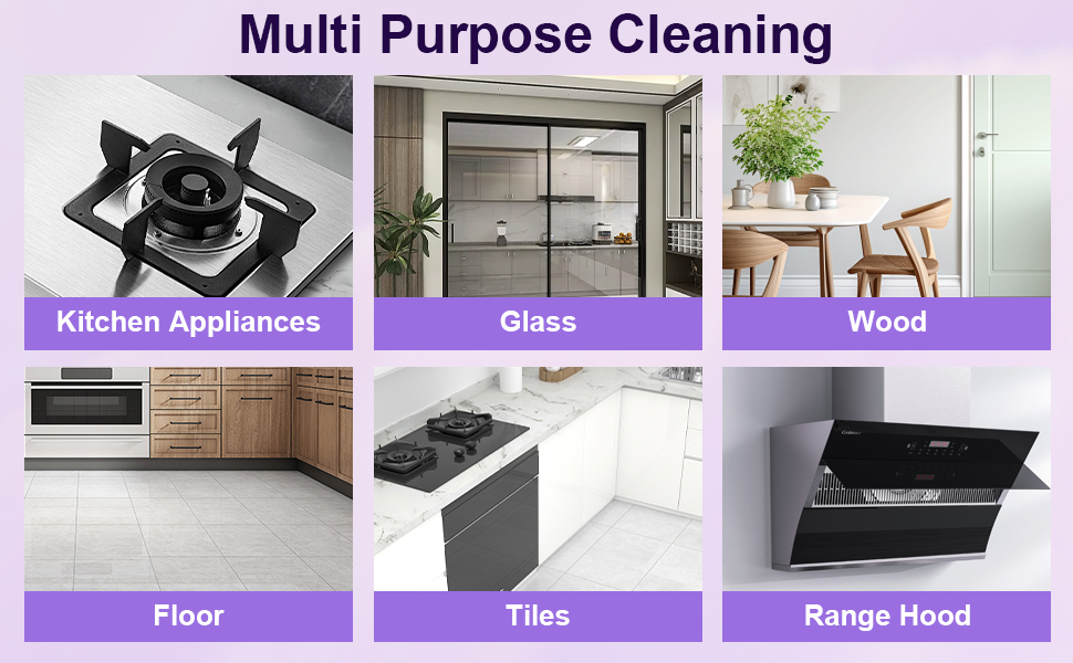All-In-One Multi Purpose Cleaning System with Cleaning Tablets, Multi-Surface Cleanings Spray