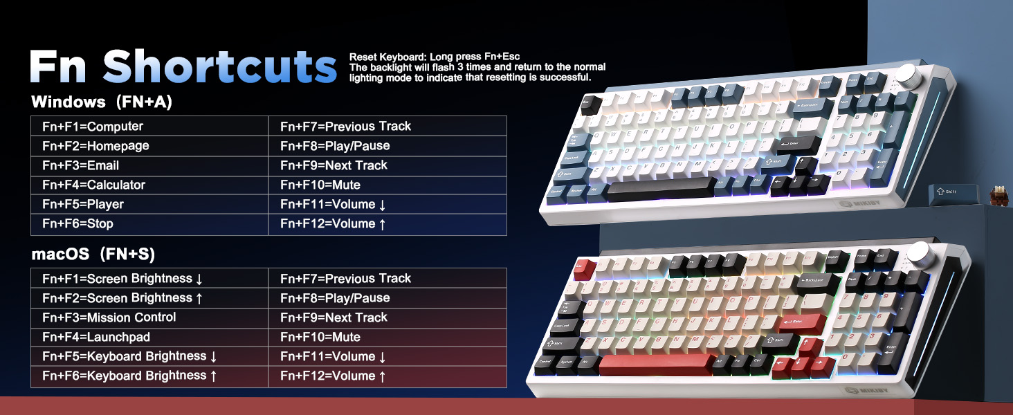 K98 Wireless Mechanical Keyboard