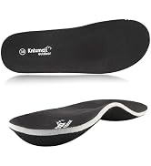 Knixmax Outdoor Arch Support Orthotics Insoles for Women Men Plantar Fasciitis Relieve Flat Feet ...
