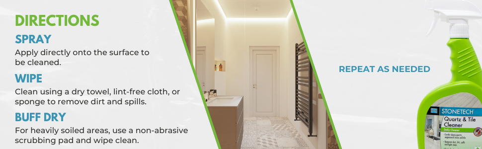 quartz and tile cleaner daily cleaner