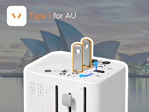 Type I travel converter