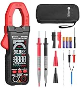 Neoteck Clamp Meter 6000 Counts Clamp Multimeter 800A AC Current Multimeter Auto Selection Color ...