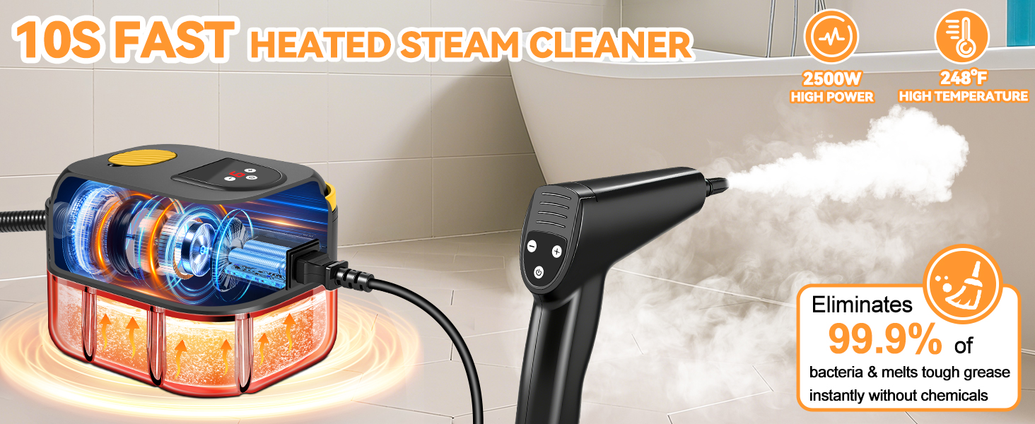 Handle Steam Cleaner