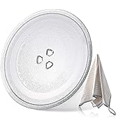 MFJUNS 9.6" / 24.5cm Microwave Plate Replacement - Microwave Glass Turntable for Fits Virtually A...