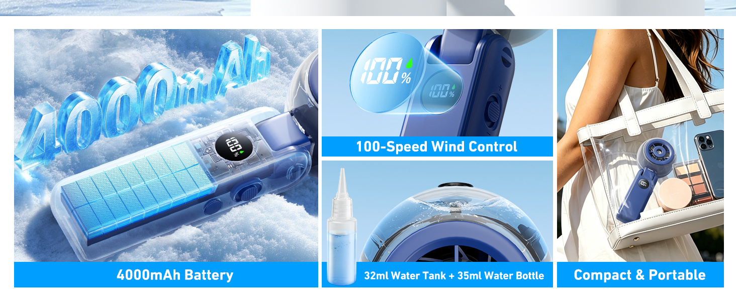 misting fan portable