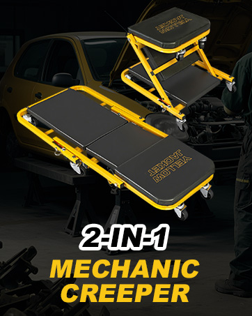36 inch 2-in-1 mechanic creeper seat