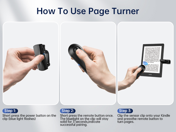 kindle page turner and stand