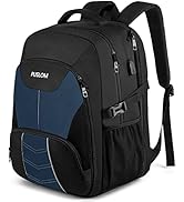 PUSLOM Extra Large Travel Laptop Backpack for Men 55L,Water Resistant 18.4 inch Big Business Lapt...
