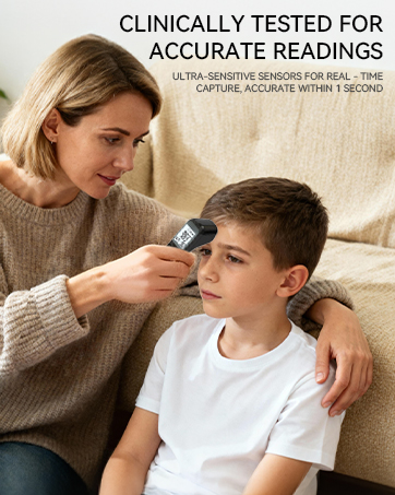 clinically tested for accurate readings