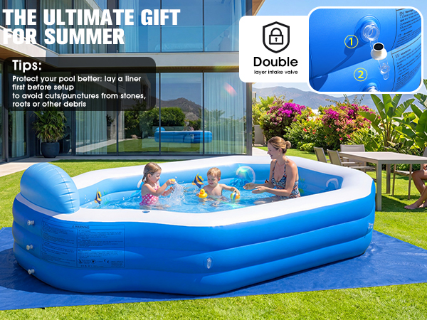 large kiddie pool