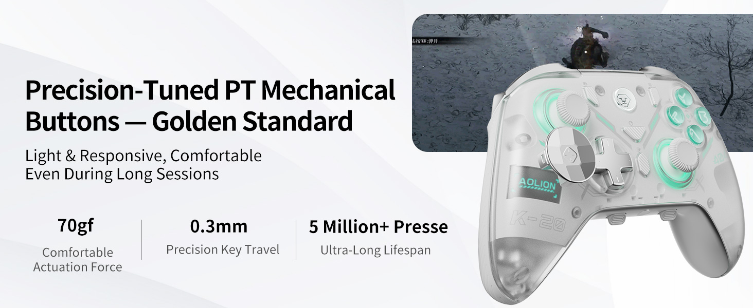 Precision-Tuned PT Mechanical Button
