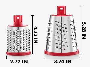 cheese grater cheese shredder rotary cheese grater wavy shredder hand crank