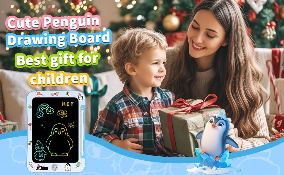Cute Penguin Drawing Board