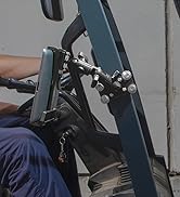 Tablet on Forklift Warehouse Vehicle