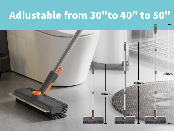 floor brush with squeegee