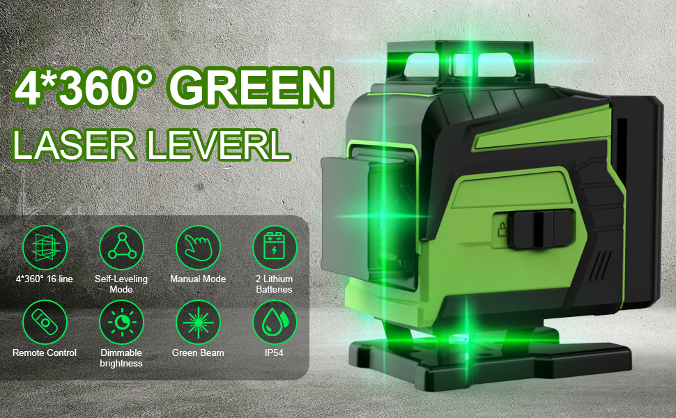 16 line laser level
