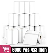 4&amp;#34; x 3&amp;#34; Direct Thermal Labels