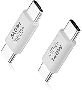 Duttek USB C Male to Male for Thunderbolt 4/3, 40G USB C Coupler Extender Support PD 140W, 8K@60H...
