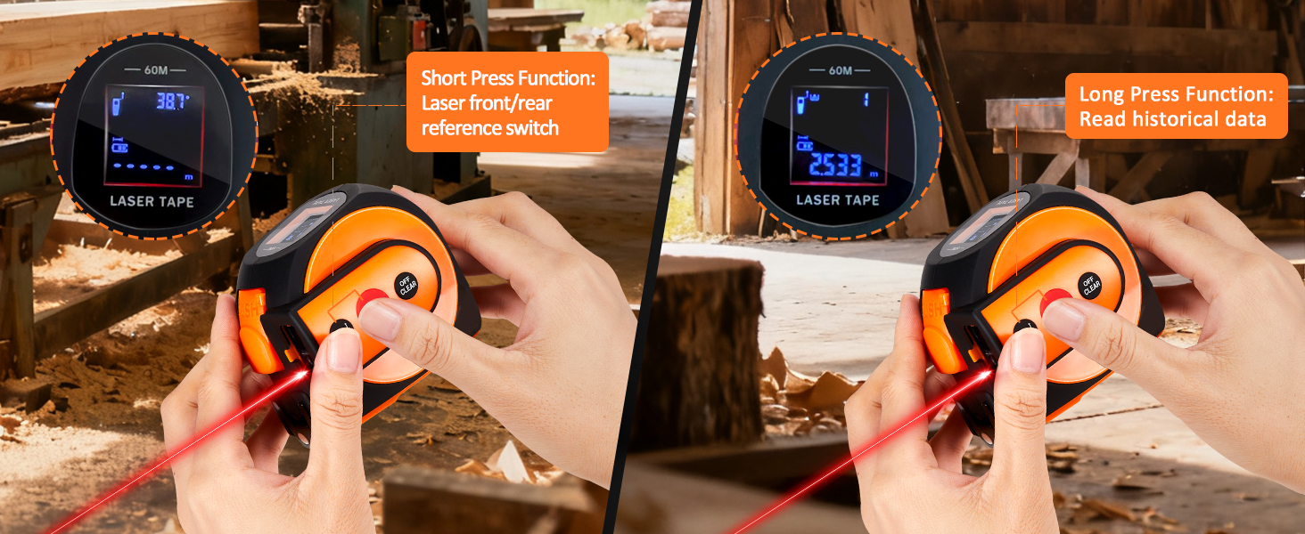 laser measuring tool