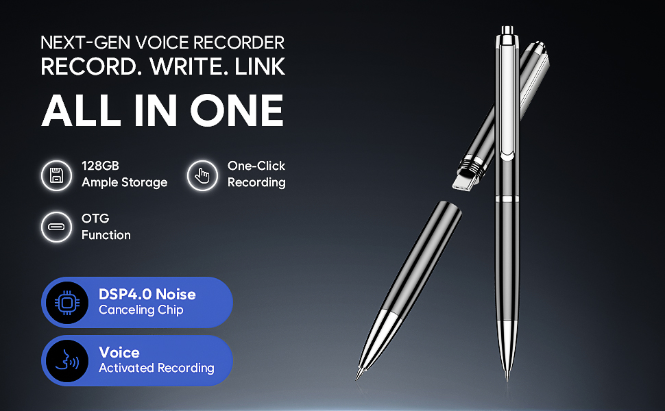 128GB Voice Recorder