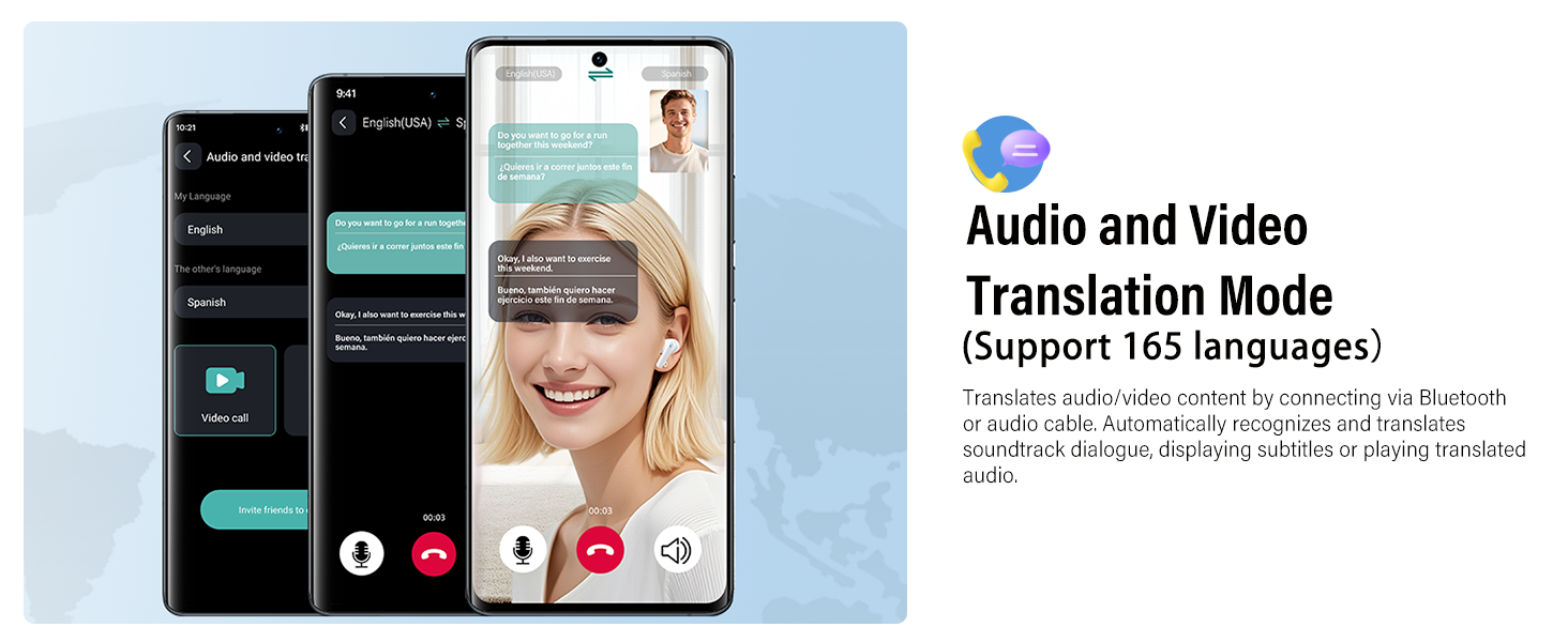 translation earbuds real time