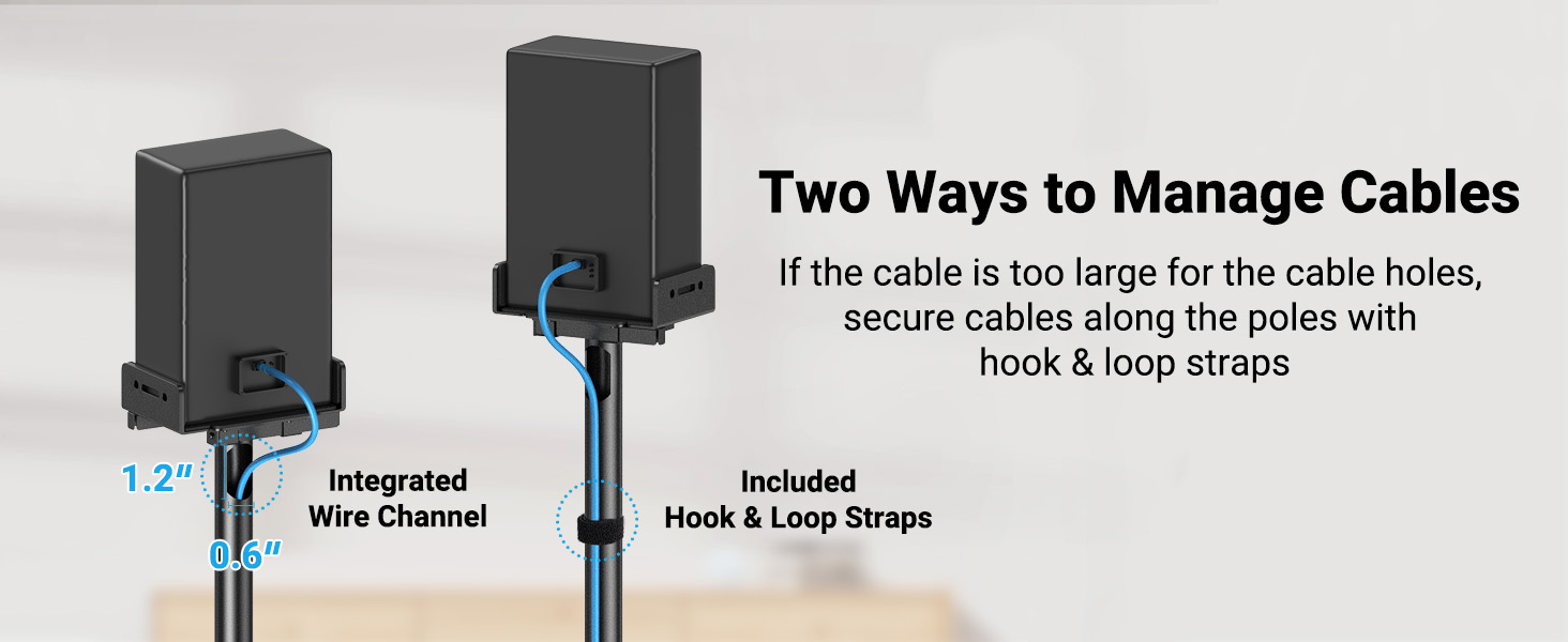 Two Ways to Manage Cables