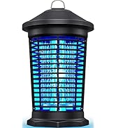 Bug Zapper Outdoor, Mosquito Zapper Indoor with 4000V High Powered, Electric Fly Zapper, Mosquito...